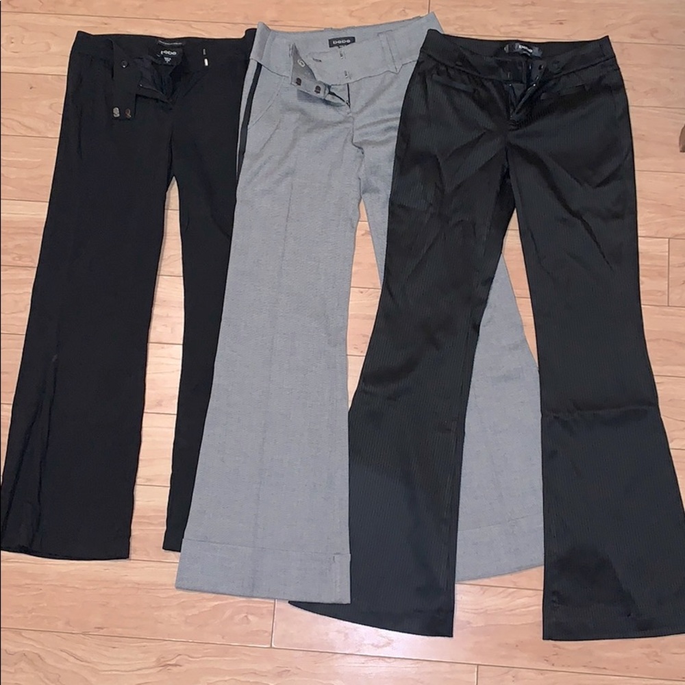 Bebe Dress Pants Bundle Size 2